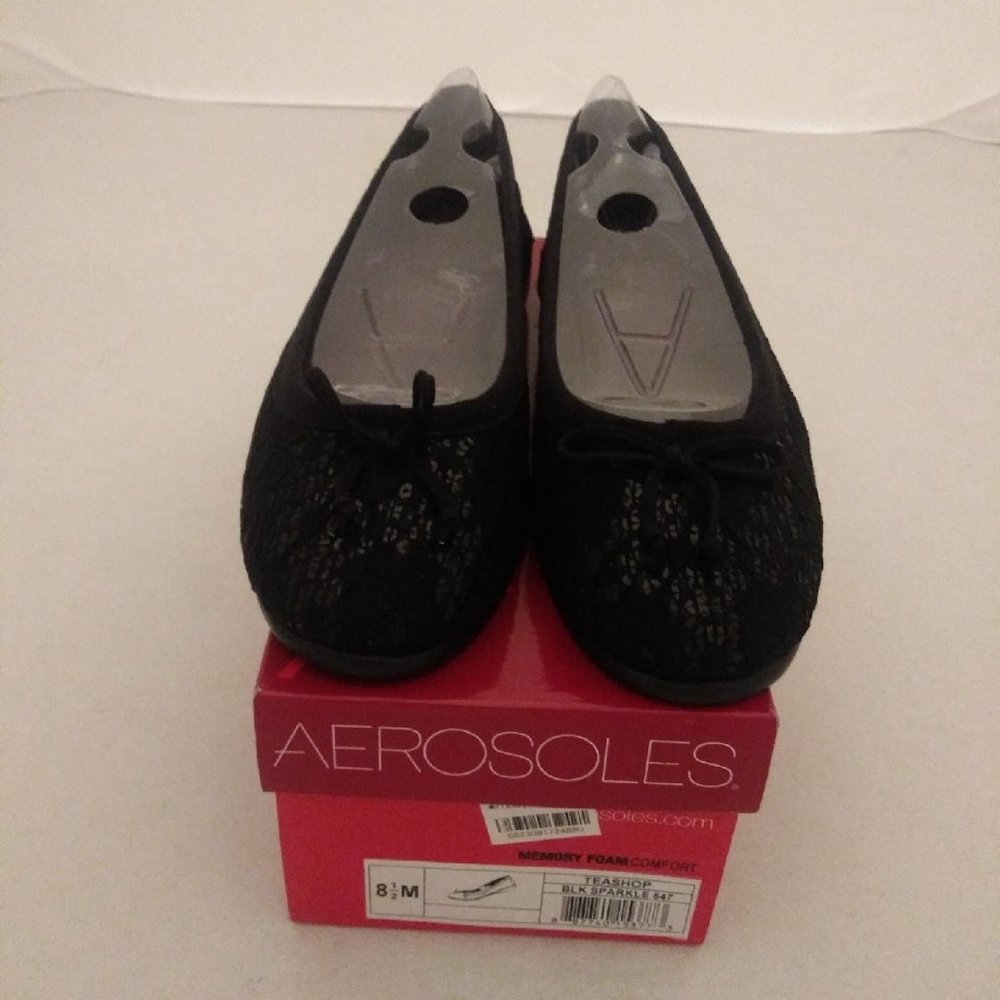 Aerosoles Women's Black Ballerina Shoes